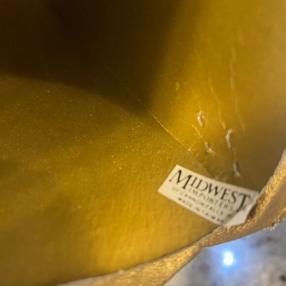 Vintage Paper Mache Christmas Angel Tree Topper - Picture 2 of 5